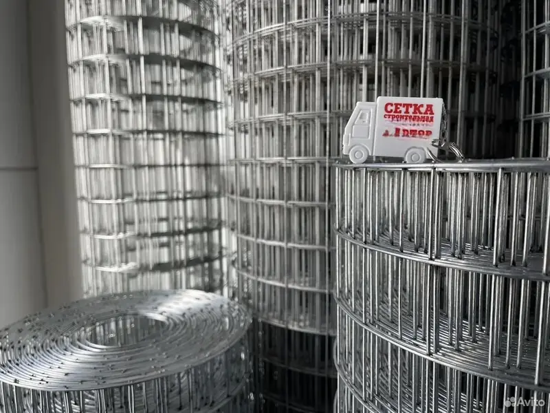 Сетка сварная оцинкованная 50×50×1,6 мм, рулон 1,5×50 м